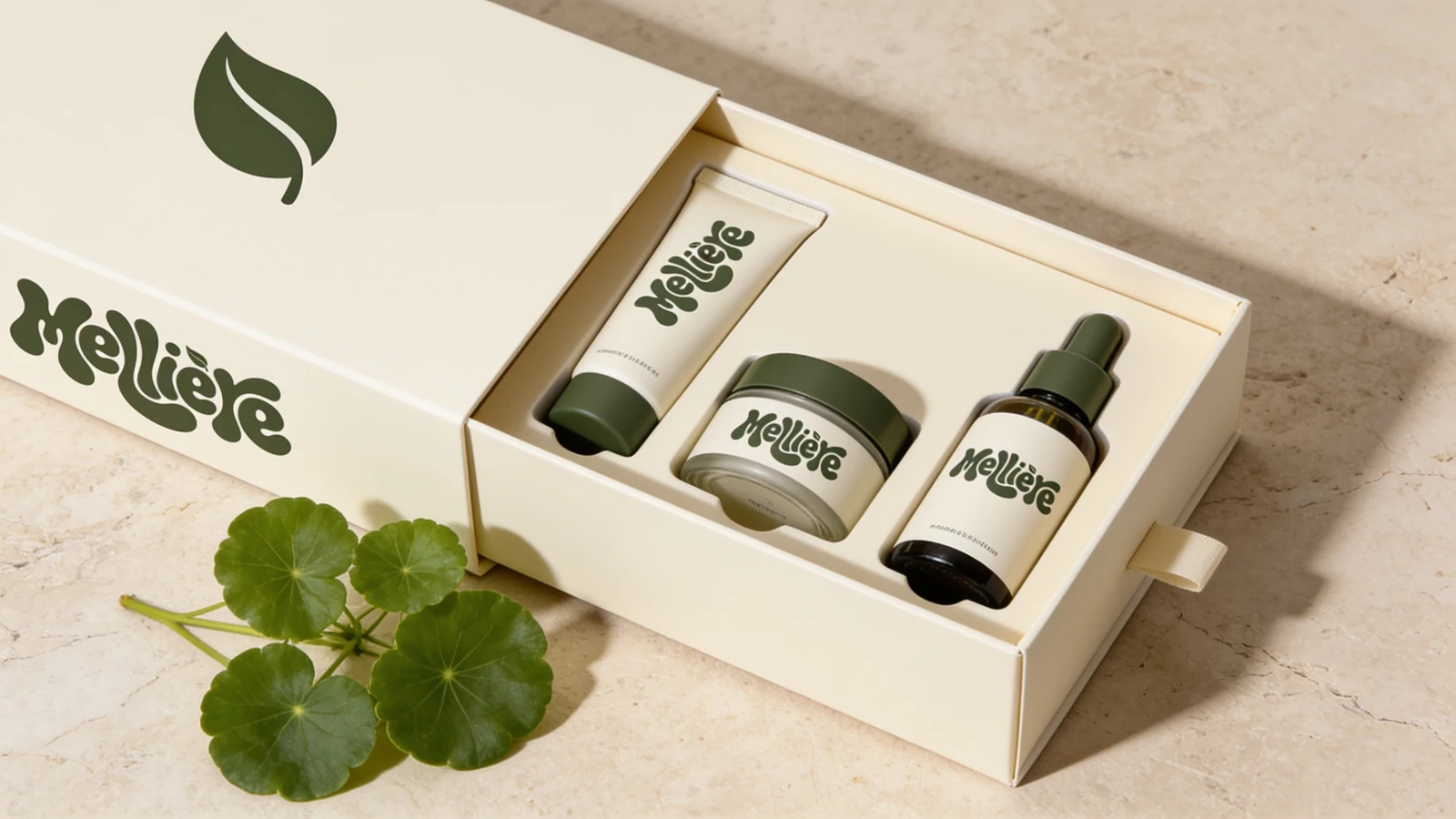 Mellière · Branding · verpakkingen · digitaal